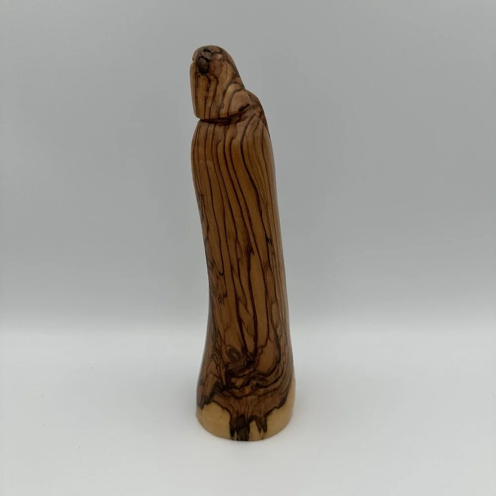 Holy Family‎ Hand Carved Olive Wood Baby Jesus Mary Joseph Statue Christmas